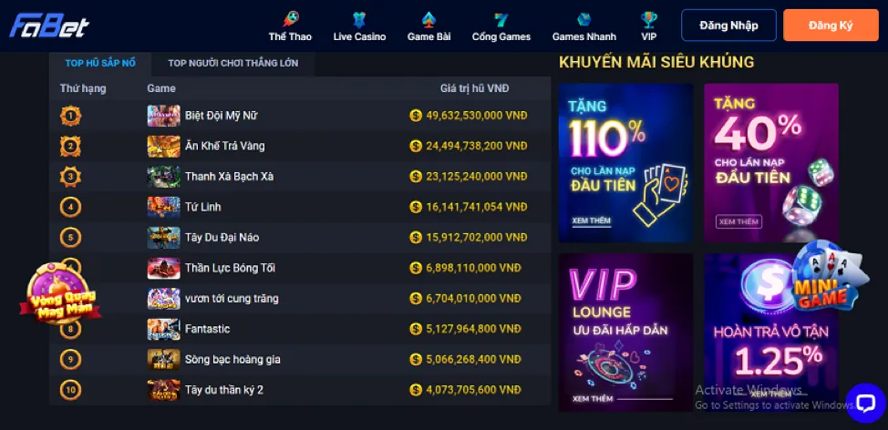 Giao diện game bắn cá five88 chính thức với nhiều loại cá và vũ khí
